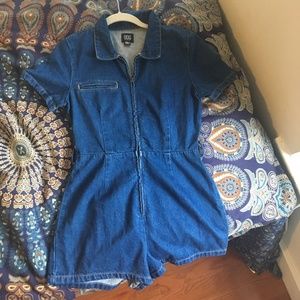 UO Denim Romper